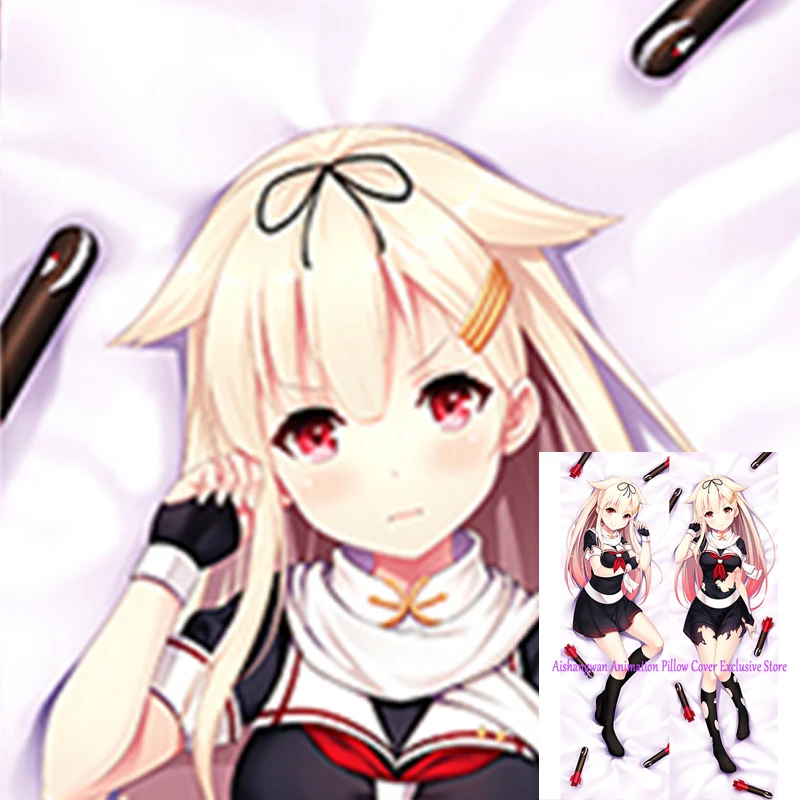 

Dakimakura Anime Pillow Cover Yūdachi Double Sided Print 2Way Bedding Festival Gifts Gifts