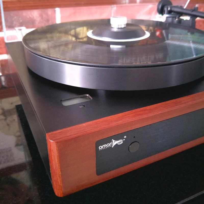 Nuovo giradischi in vinile LP-12s, con cartuccia tonearm, regolatore di soppressione del disco phono.