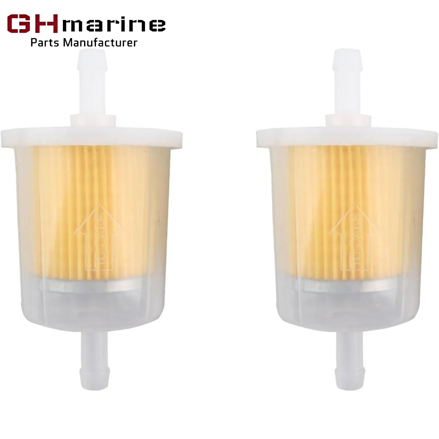 5007335 2pcs Fuel Filter Replacement for Outboard Evinrude Johnson 40 50 60 75 90 115 150 175 200HP 0768720 OMC