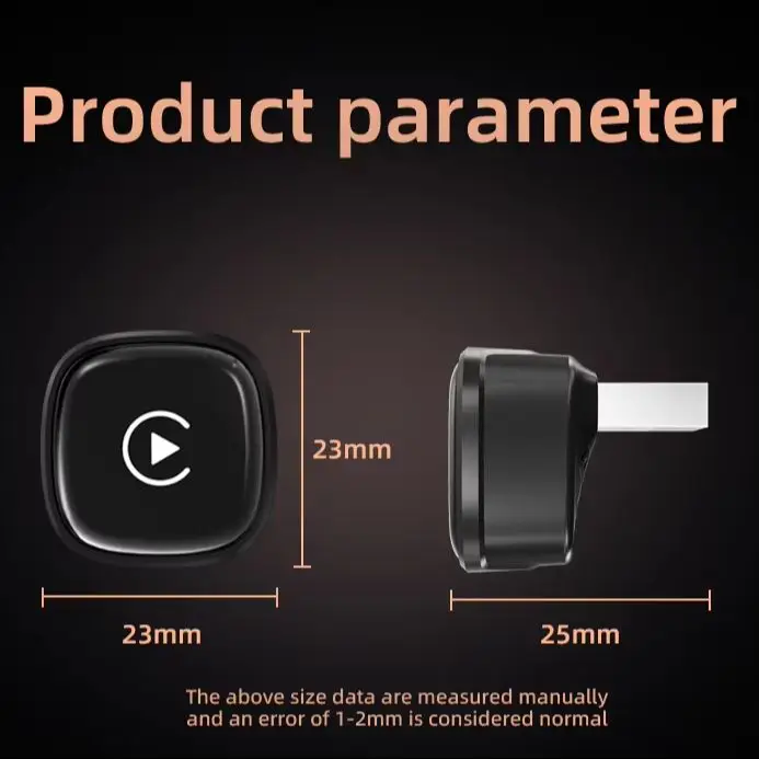 Trolinktek Wireless CarPlay Android Auto Adapter Plug&Play Automatic Connection USB Car Play Universal AI Smart Box System