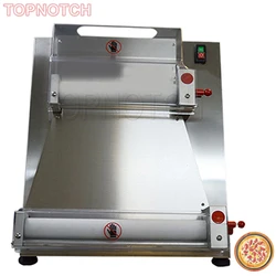 15 Inches Electric Automatic Pizza Dough Roller Machine Rolling Pizza Base Making Machine Industrial Croissant Dough Sheeter