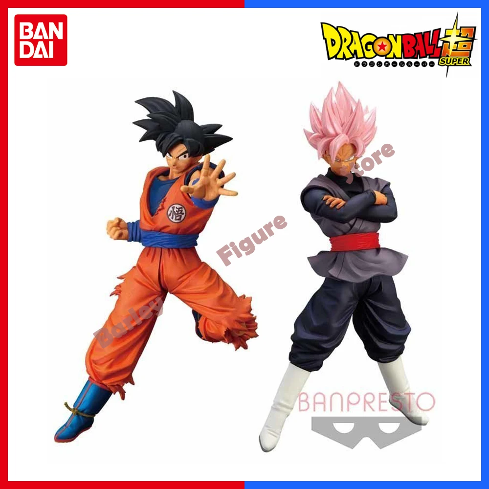

In Stock BANDAI Original Banpresto Dragon Ball Figures Super Chousenshi Retsuden Zamasu Son Goku Figure Model Collection Toys