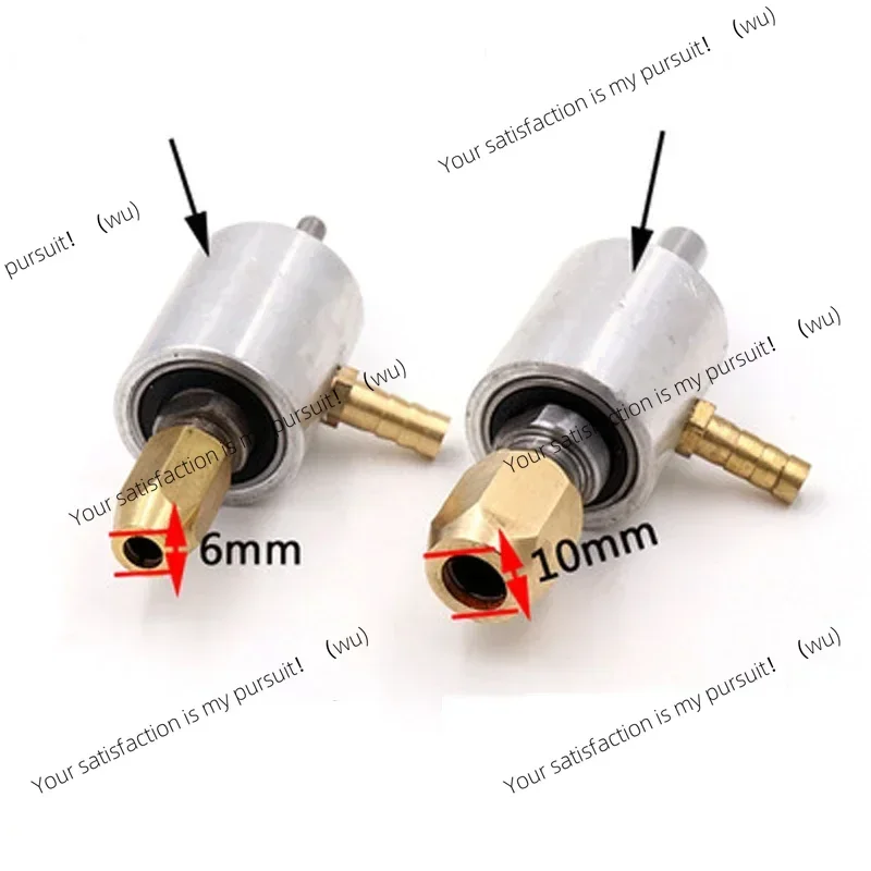 1Pcs Water Nozzle Drill Chuck Adapter Tungsten Steel Connector Fittings for Hole Opener  Machines Tool 6x6/6x10 Optional