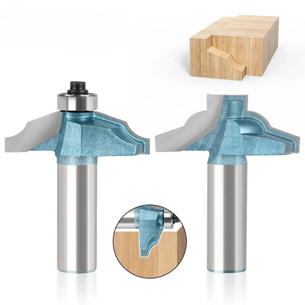 12mm Router Bit 12.7mm Milling Cutter Milling Cutter For Wood Metal Carbide Router Bits Woodworking Tools 12mm Cutter Dia 12.7mm