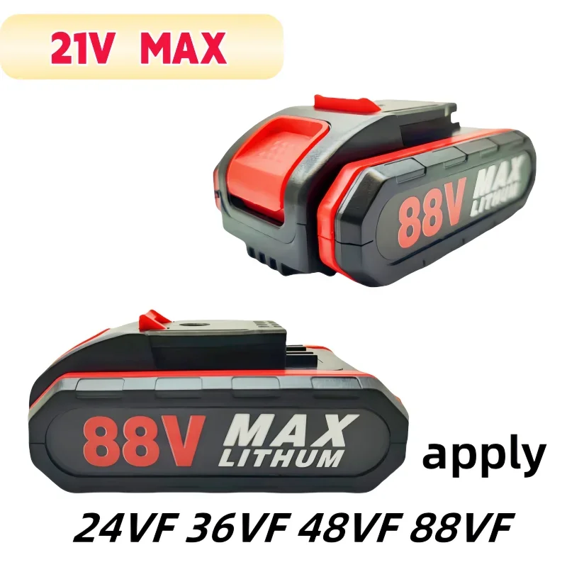 

New 88VF 18650 high-power 3500mAh rechargeable battery suitable for 21v WORX single handed chainsaw, cordless impact drill, etc