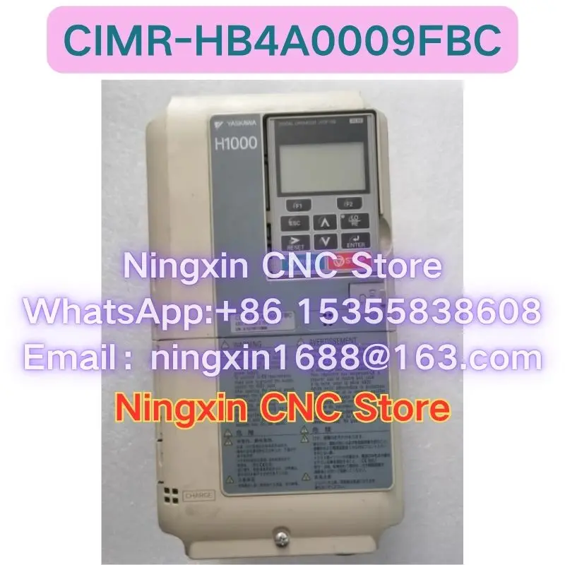 Second-hand CIMR-HB4A0009FBC Frequency Converter Functional test OK Fast delivery