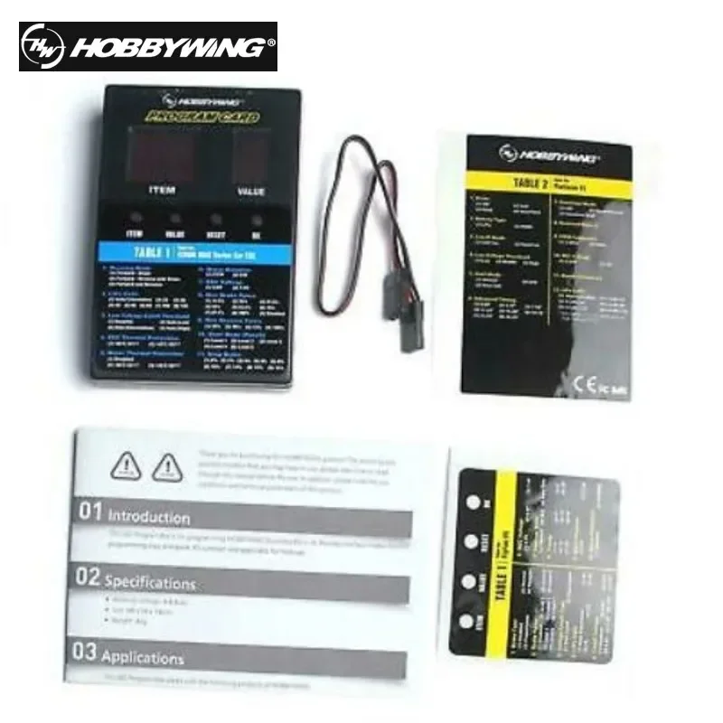 Hobbywing RC Car Program Card LED Program Box 2C 86020010 Programm Card For XERUN and EZRUN Series Car Brushless ESC