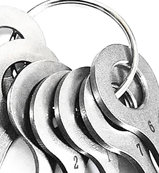 7Pcs HU66  Multipick VAG Stainless Steel Laser Track Key Set