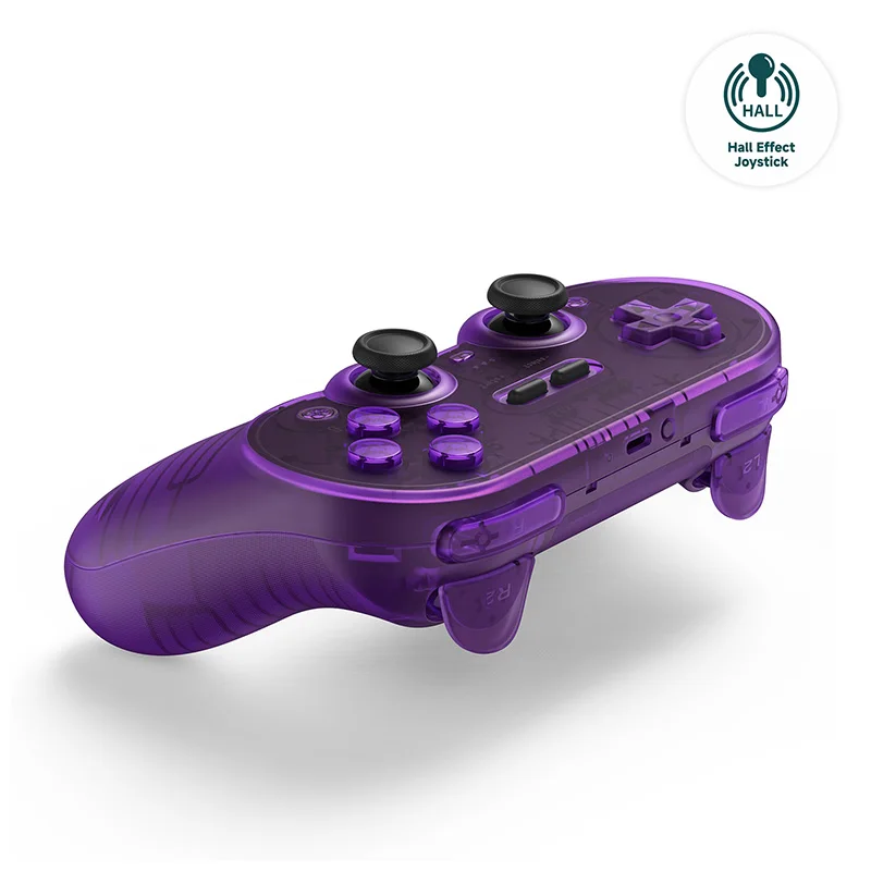 8Bitdo Pro 2 Bluetooth Controller Wireless Hall effect Joystick Gamepad for Apple Switch PC macOS Android Steam Raspberry Pi