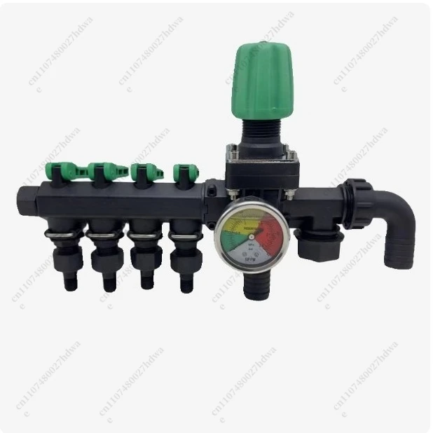New Quad Switch Rocker Sprinkler Separator Cut Off Connectors Sprayer Control Valve Husbandry Distributor Distributor Animal