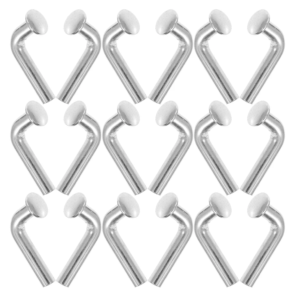 

35 Pcs Nail Shelves Accessories Tray Drop Pin Pallet Rack Clips Steel Safety Bolts Heavy Duty