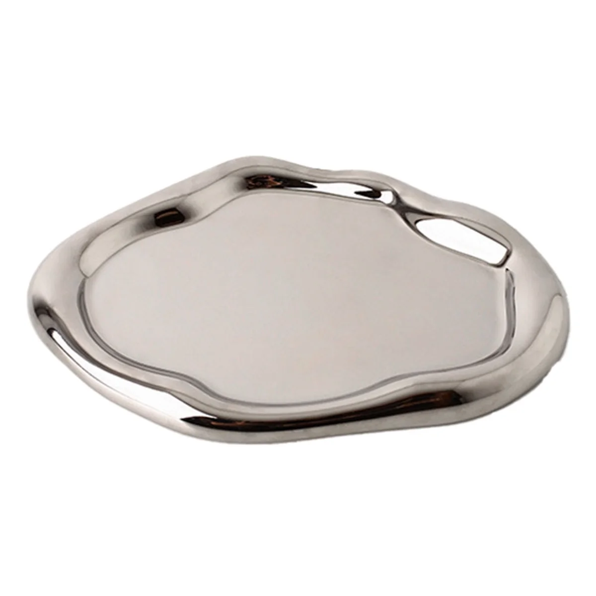 

Ins Style Tray Jewelry Storage Tray Light Luxury Ceramic Storage Display Tray Snack Tray Modern Decorative Ornaments, D