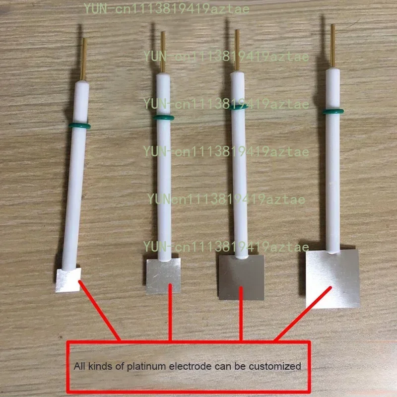 Pt Electrode 10*10*0.1mm Pt Plate Electrode Purity 99.99 Pt Electrode for Assistant