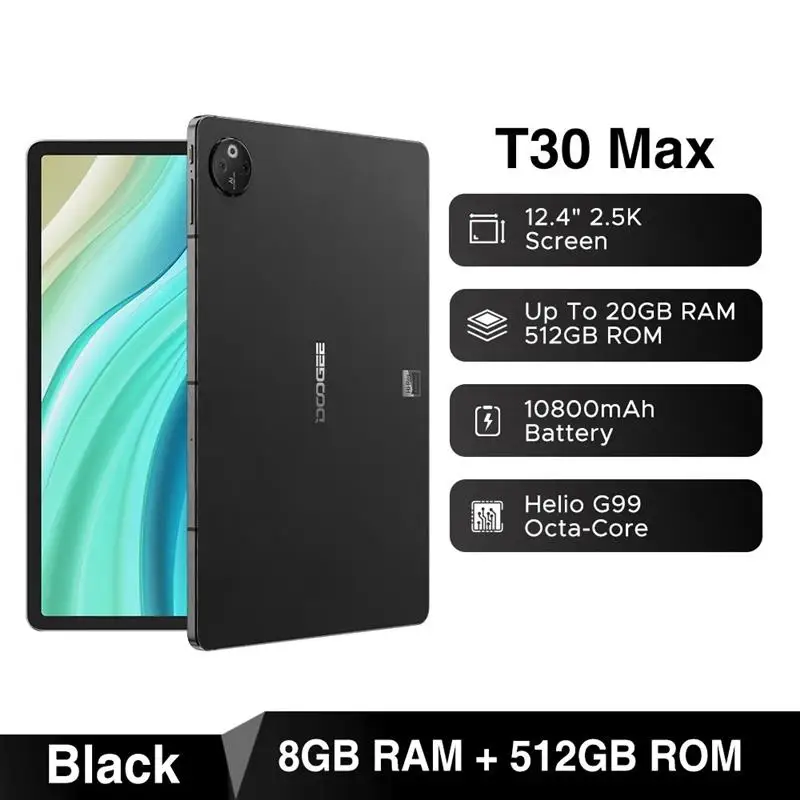 New! T30 Max Tablet 12.4