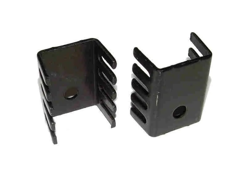 

500pcs 718 Black Aluminum Heatsink 15*10*20MM TO-220