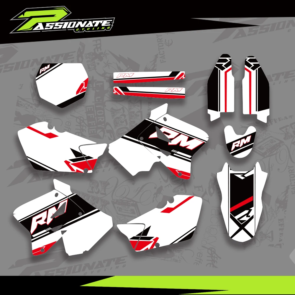 

DECALS STICKERS Graphics & Backgrounds Kits for Suzuki RM125 RM250 2001 02 03 04 05 06 07 08 09 10 2011 2012 RM 125 250