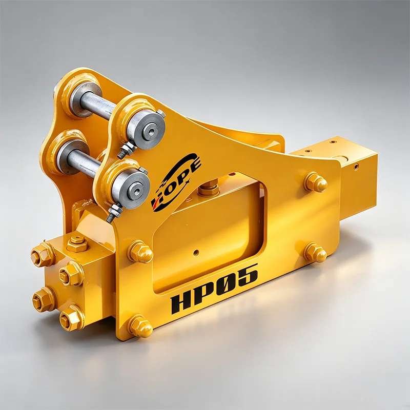 SB05 Side Hydraulic Rock Breaker Attachment, Excavator Accessory For Rock Concrete Demolition Construction Replacement Parts