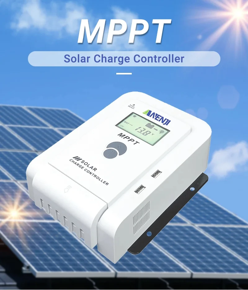 Contrôleur MPPT pour charge solaire automatique, 12V, 24V, Sochi 20A, 40A, 60A, chargeur de batterie, contrôle de sortie USB pour les touristes