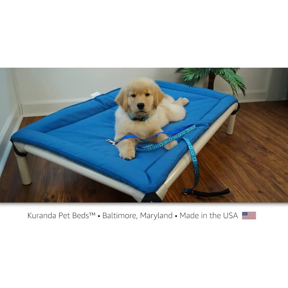 piccolo letto per animali domestici cordura durevole blu royal - 30x20 pollici