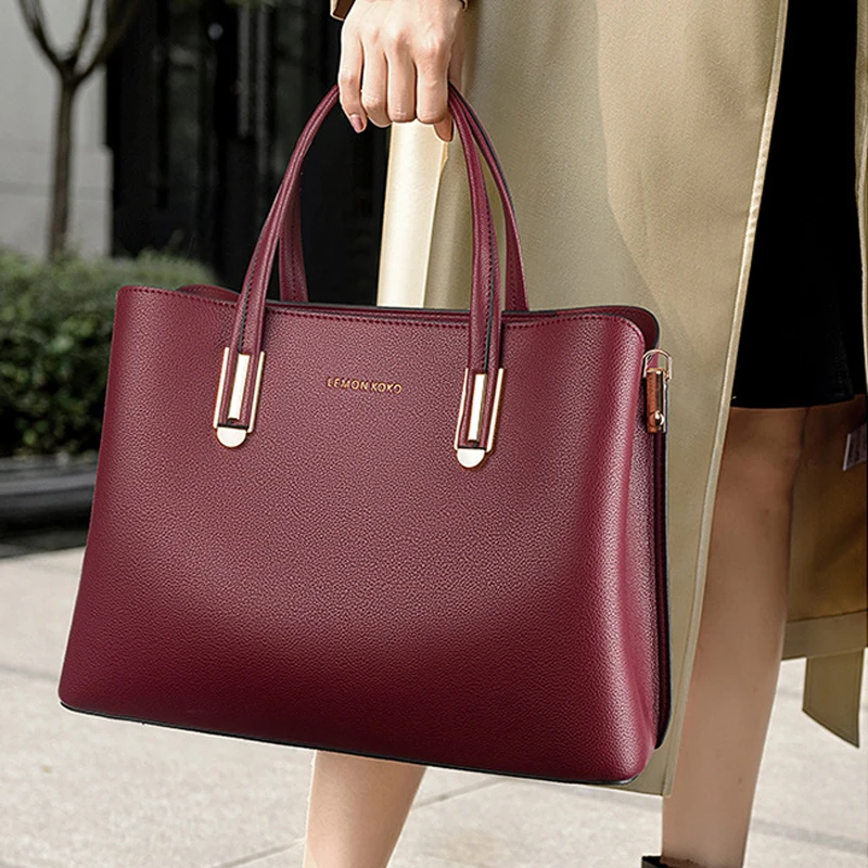 حقيبة يد ذات سعة كبيرة للنساء - حقيبة أمي بكتف واحد بتصميم جديد، حقيبة ركاب عصرية للنساء في منتصف العمر #6