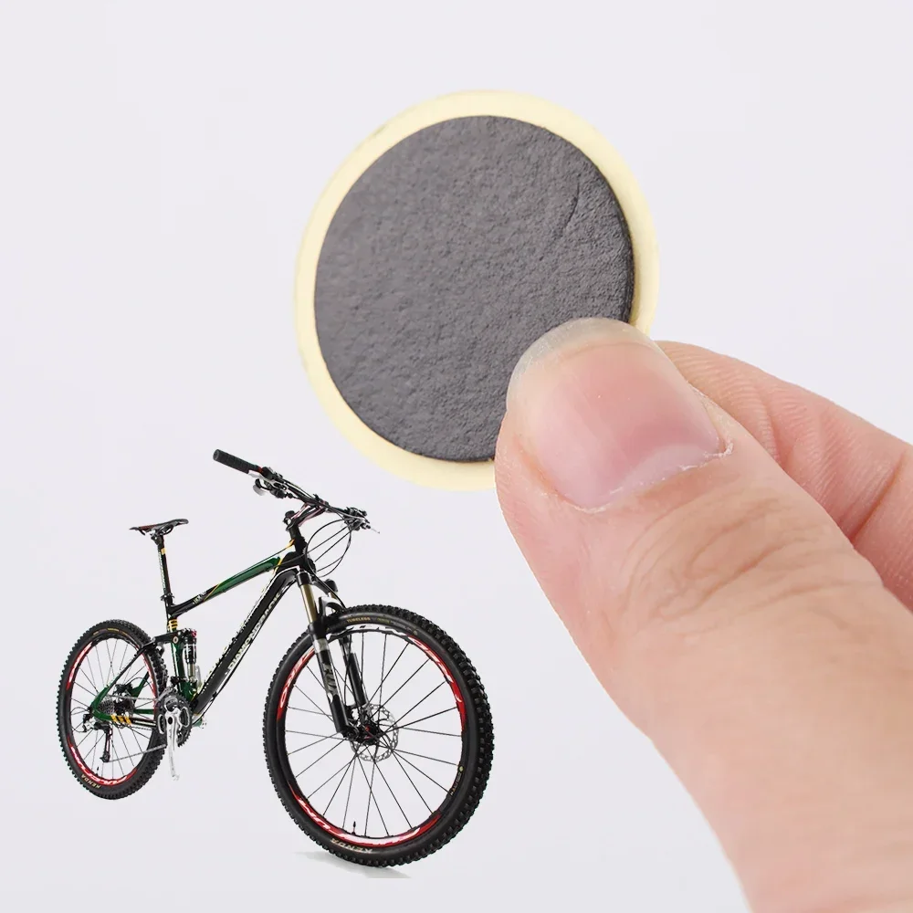 Remendo autoadesivo para pneus de bicicleta, sem cola, tubo interno de bicicleta, almofada de reparo, sem cola, ferramenta de fixação de pneus, acessórios de equipamentos de ciclismo