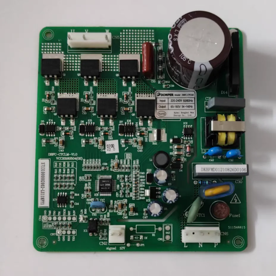 

Suitable for DONPER Refrigerator Computer Board DBFC-CTCLM-V2.0 17131000003041 Driver Board DBFC-CTCLM-XQ V1.5 VCC20160628