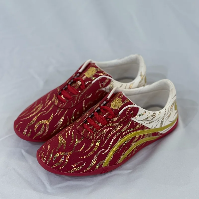 Classic Brand Martial Arts Shoes Mens Womens Black White Tai Chi Shoes Designer Sneakers Couples Unisex Brand