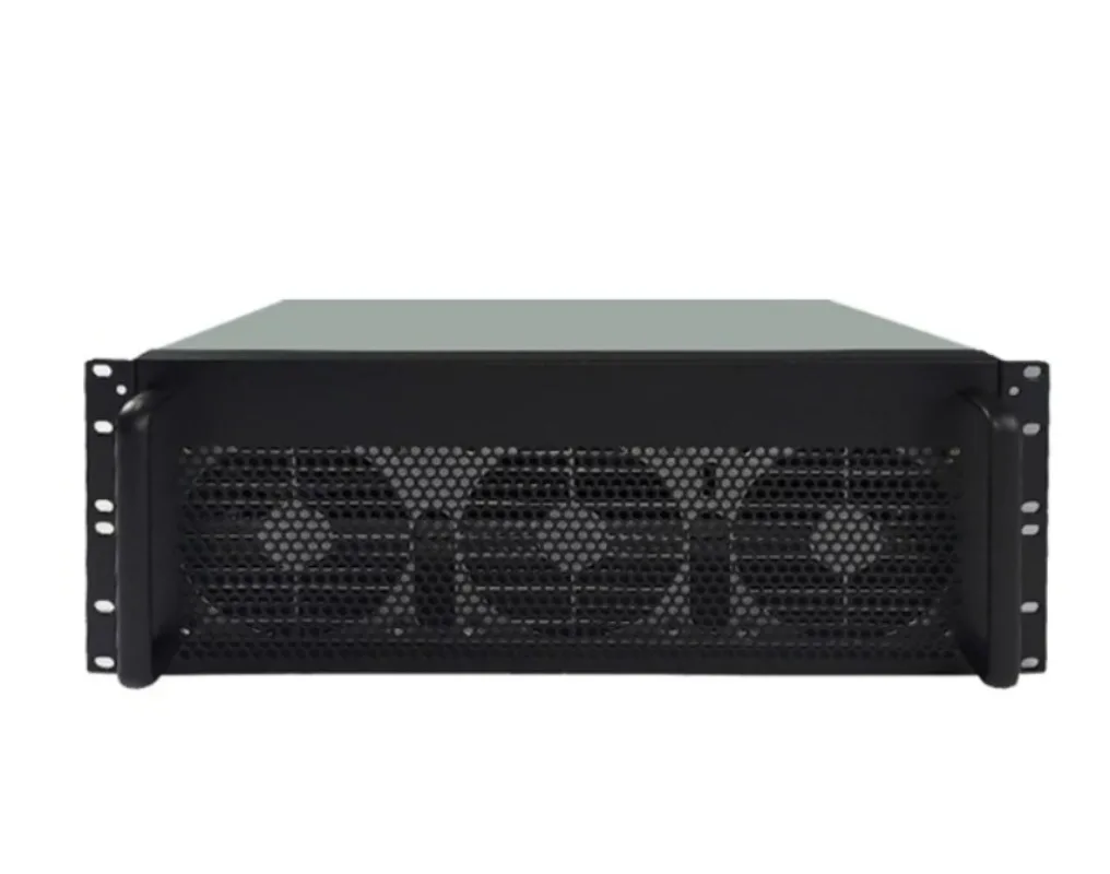 4U Multi GPU Server Chassis Support 6 8 Graphics Cards High Airflow Turbo Fan IDC Industrial Control Computing Case