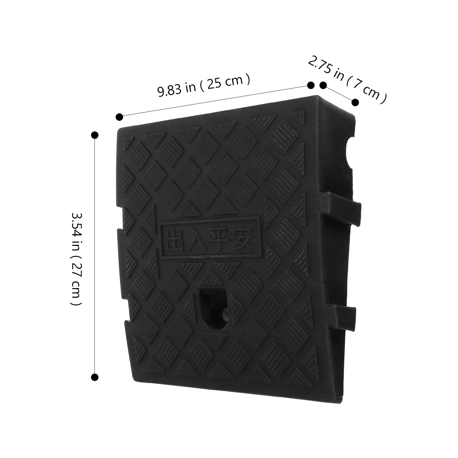 자동차, 오토바이, 휠체어용 다목적 경사로, 고강도 플라스틱 문턱 경사로 키트, 경량 차도 창고 차량용