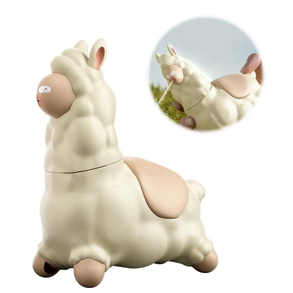 Zomer Outdoor Waterspellen Mini Alpaca Interactieve Watersproeier Waterpistool Fun Prank Decompressie Speelgoed