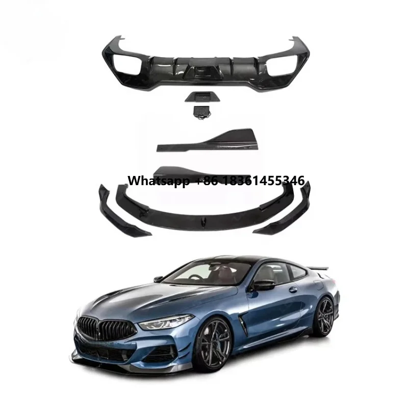 

Carbon Fiber AC Style Body Kit 8 Series MT with Front Lip Rear Diffuser Side Skirts
