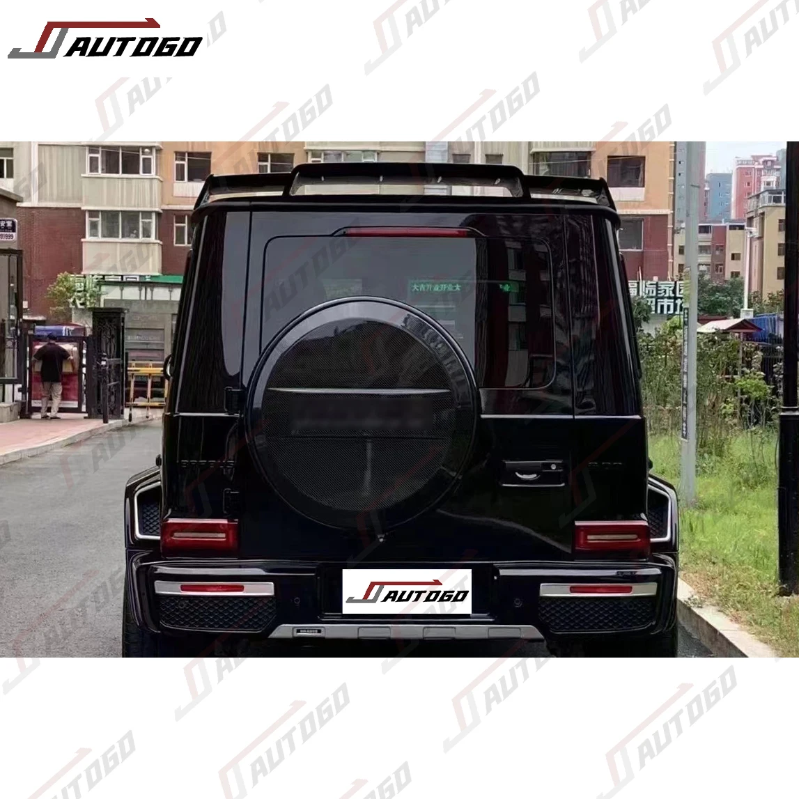 2023 New Design Carbon Fiber Hood Bonnet Scoop for Benz G-Class W463 W463A W464 G63 B800 G800 Style 2002-2024Auto Modific 3