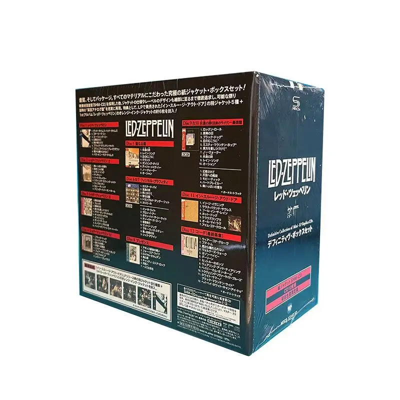 Groupe de Hard Rock Européen et Américain, CD à Couverture Rigide, Eternal Classic, Ensemble de 12CD