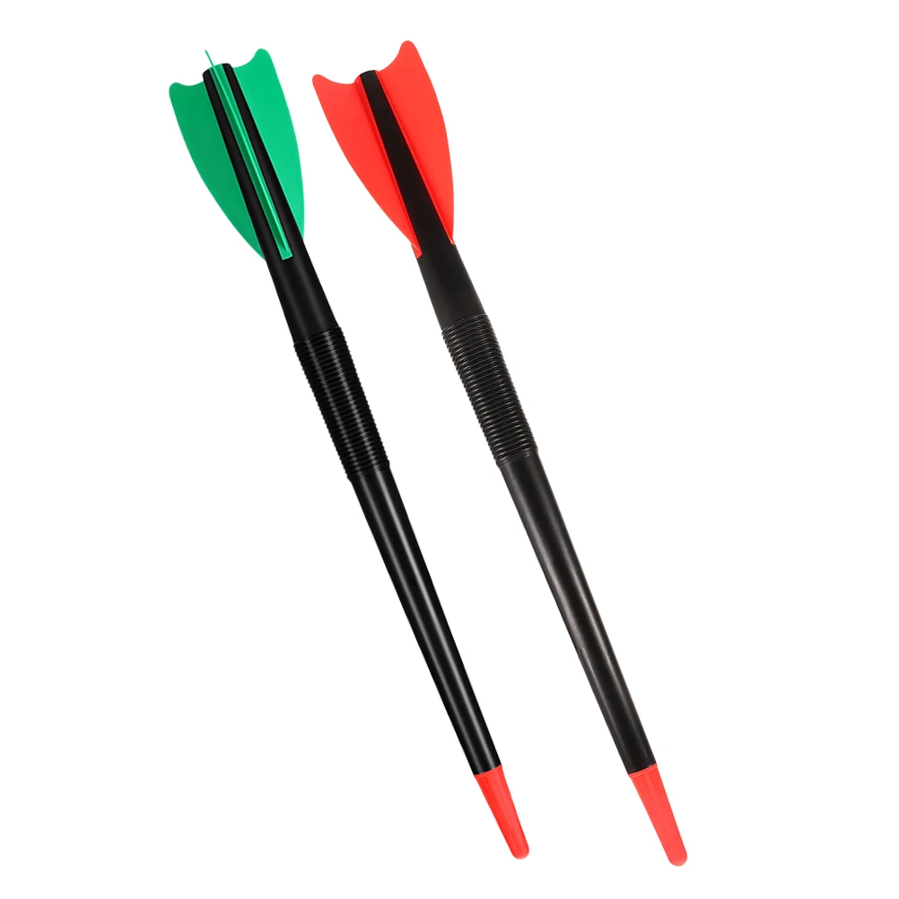2 pz 250G Javelin di Plastica Per I Bambini Morbida Formazione Javelins Leggero Punta Sicura Doppio Colore Atletica Lancio Prop