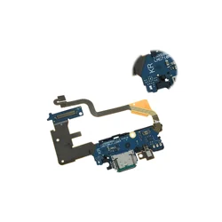 Cargador de carga, conector de puerto, piezas de placa, Cable flexible con micrófono para LG G6, G600, G7, ThinQ, G710