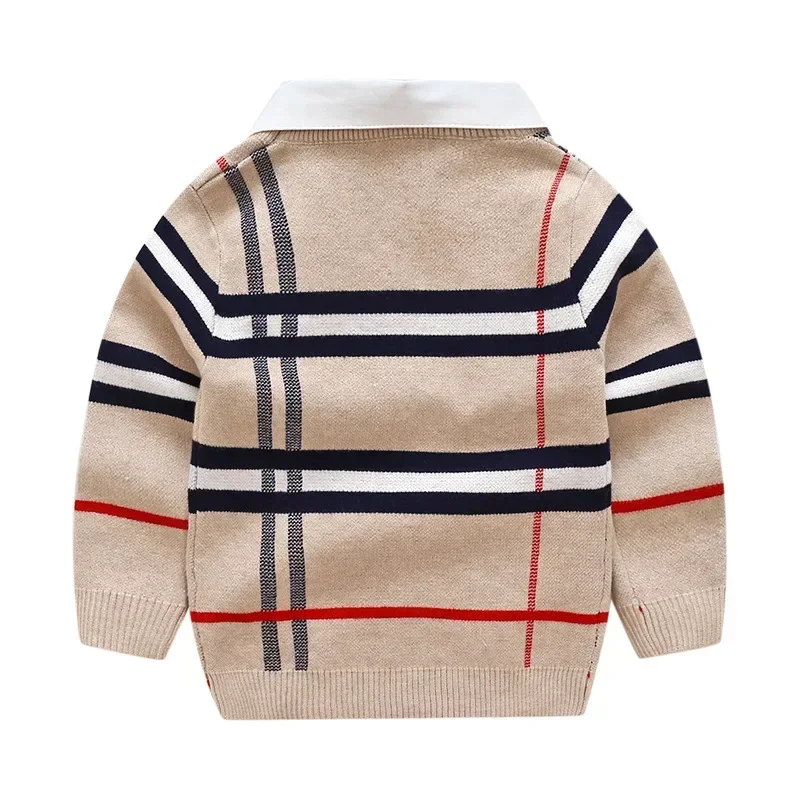 Warm Autumn Pullover for Baby Boys Girls Sweater Children Long Sleeve Knit Shirt