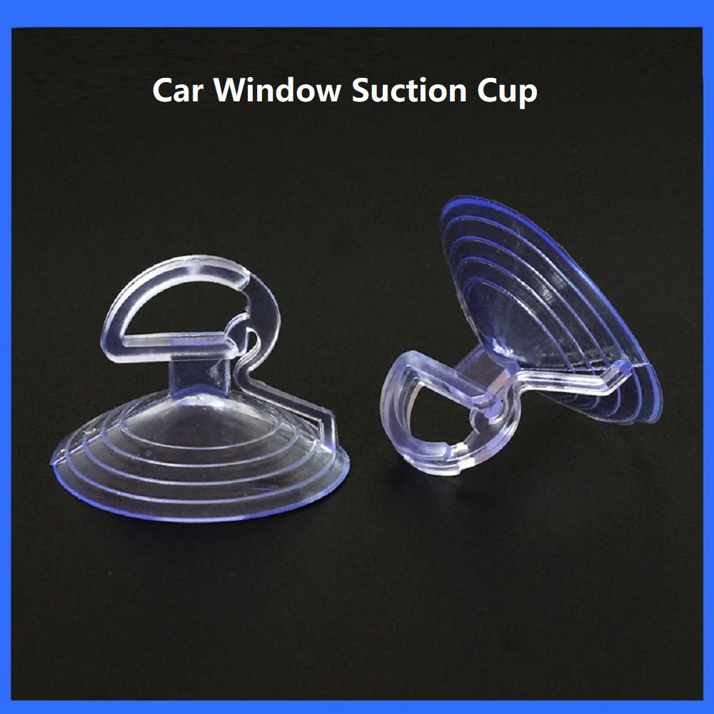 12PCS Car Window Suction Cup Car Glass Windshield Sunshade Suction Cups PVC Sucker Car Interior Accessories for Automotive Visor