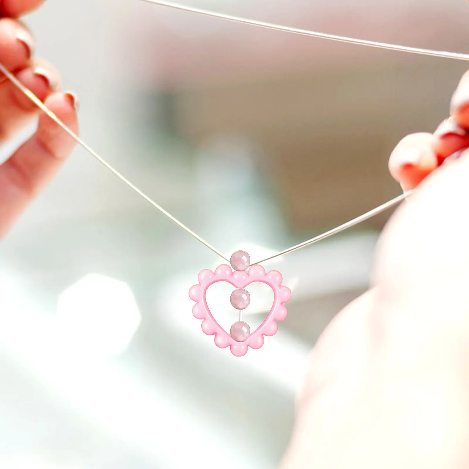 

18Pcs Heart Acrylic Focal Frames Hollow Frames for Jewelry Making Keychains Ornaments DIY Accessories Supplies