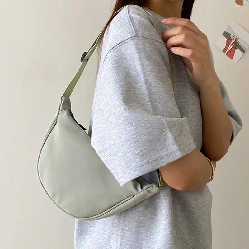 

Versatile Crossbody Bag for Women Men Lightweight Nylon Travel Shoulder Bag 547A