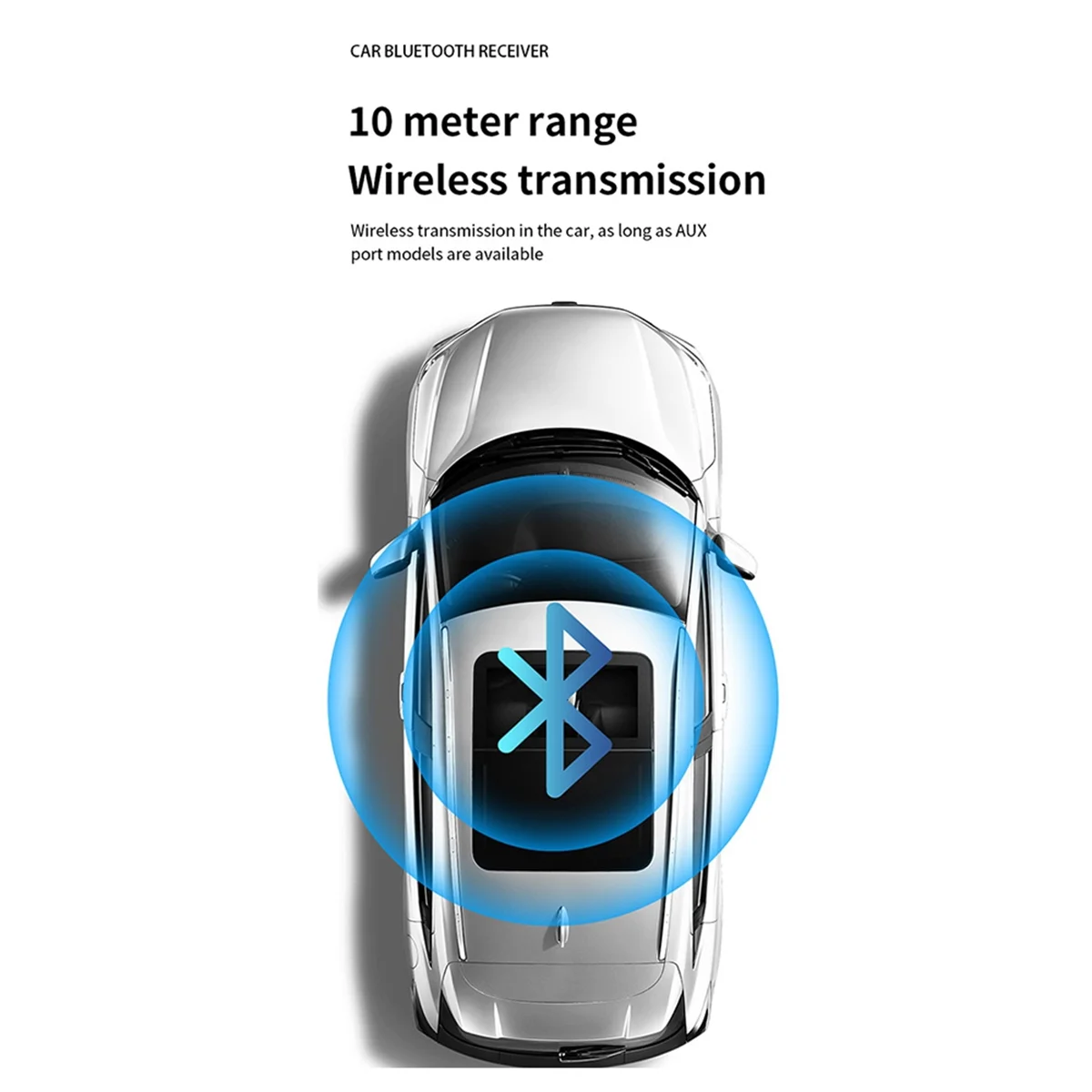 POP-lNew 5.3 Bluetooth-приемник без тока Автомобильный Mp3-плеер 3,5-кратный адаптер Изоляция вызовов Шумоизоляция