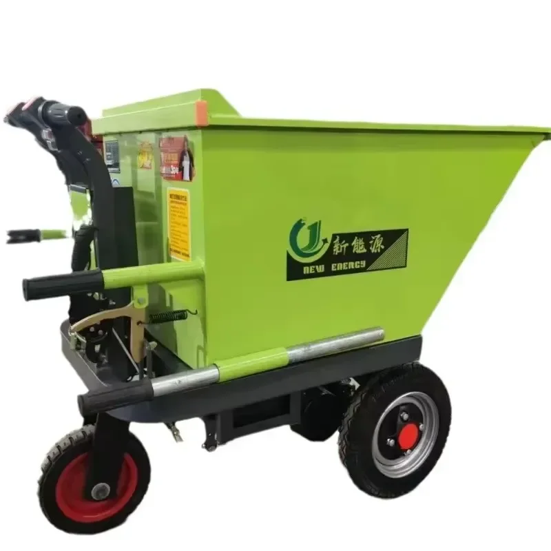 3 Door Bucket Electric Construction Vehicle for Sand Stone Ash Cement Transport Farm Use Factory Direct Model