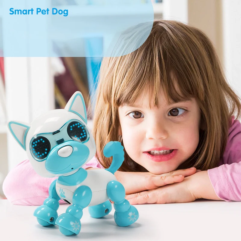 New Creative Intelligent Robot Dog Toys Children's Intelligent Pet Dog Induction Touch Electric Toy Electronic Pet Birthday Gift