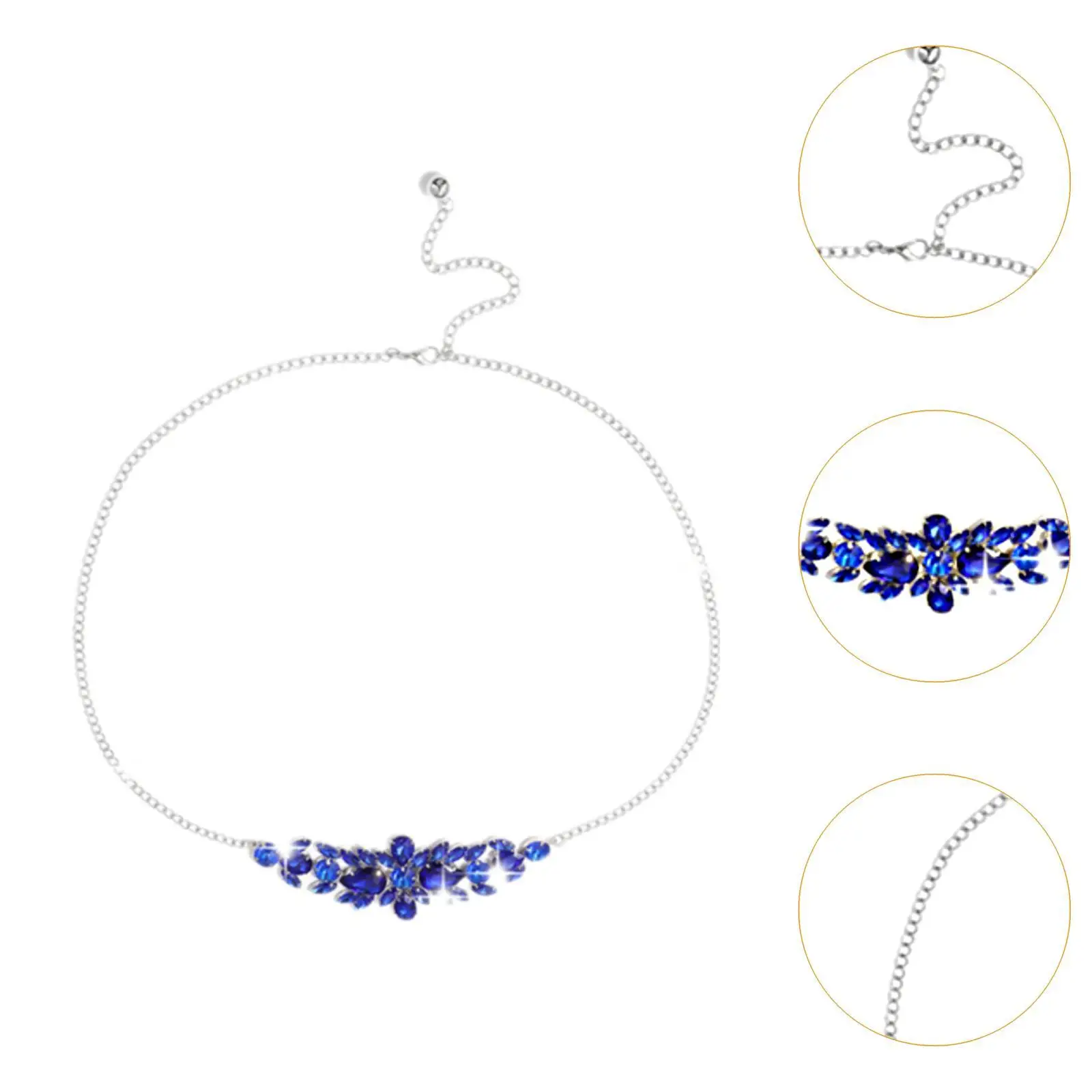 النساء الخصر حزام على شكل سلسلة السراويل حزام على شكل سلسلة الزخرفية المعادن قابل للتعديل موضة مجوهرات للجسم للملابس فستان الجينز تنورة #5