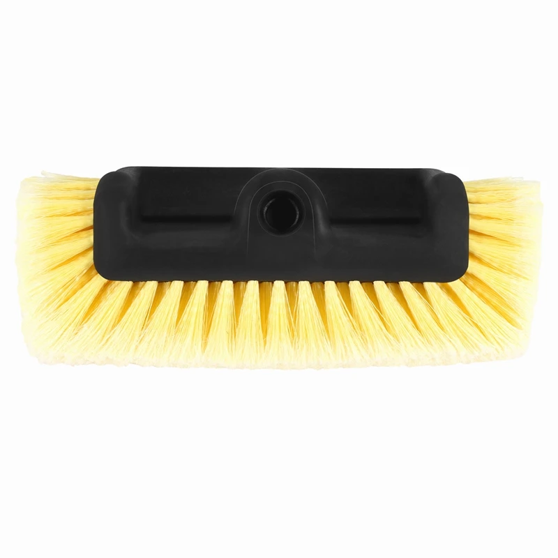 Car Wash Brush Head For Detailing Washing Vehicles, Boats, Rvs, Atvs, Or Off-Road Autos, Super Soft Bristles For Scratch Resista