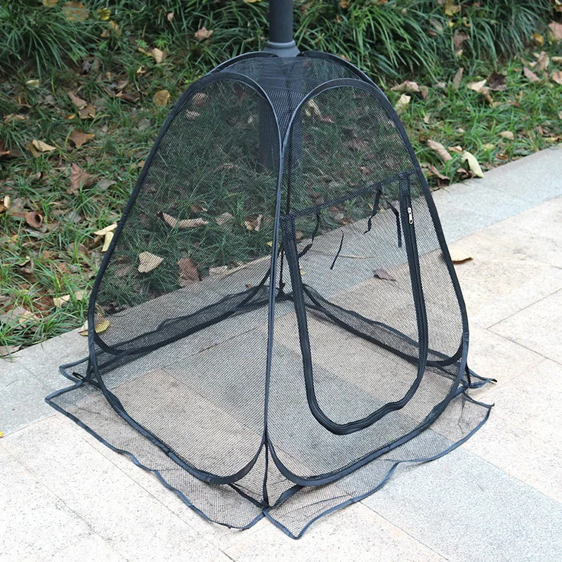 Portable Outdoor Tent with Breathable Mesh, Automatic Bracket and Mosquito Protection