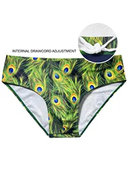 Men's Adult Triangle Racing Professional Competition Questions: Reduce Resistance in Competition Tight Swimsuit