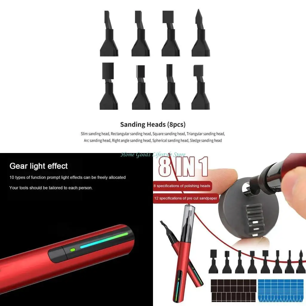 

E74E Поправочный движений Электрический шлифовальный инструмент для мелкой полировки деревянных металлов и пластиковых