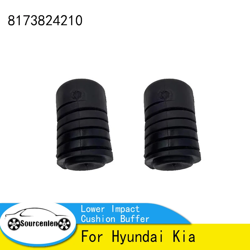 For Hyundai Kia Car Shock Cushion Engine Cover Suitcase Cover Plate Lower Impact Cushion Buffer Rubber 8173824210 81738-24210