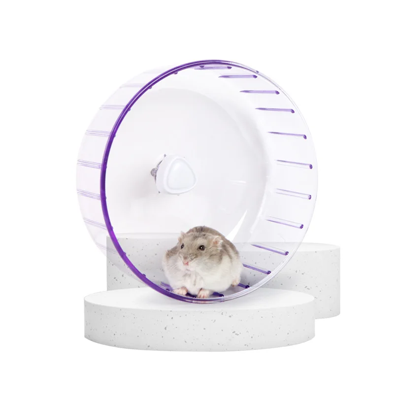 Hamster running wheel ultra-quiet roller 17cm running ball toy summer landscaping golden bear supplies