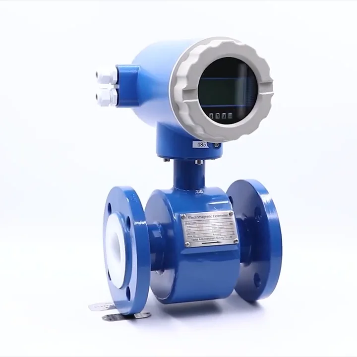 Digital WFD Magnetic Water Flowmeter 2'' 3'' 6'' Remote and Integrated Electromagnetic Flow Meter